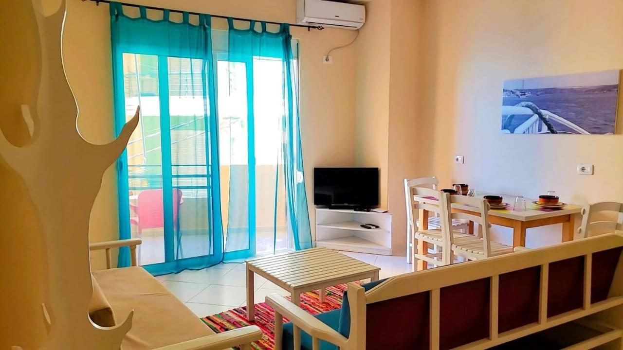 Rezidenca E Kalter Apartments Sarandë Exteriör bild