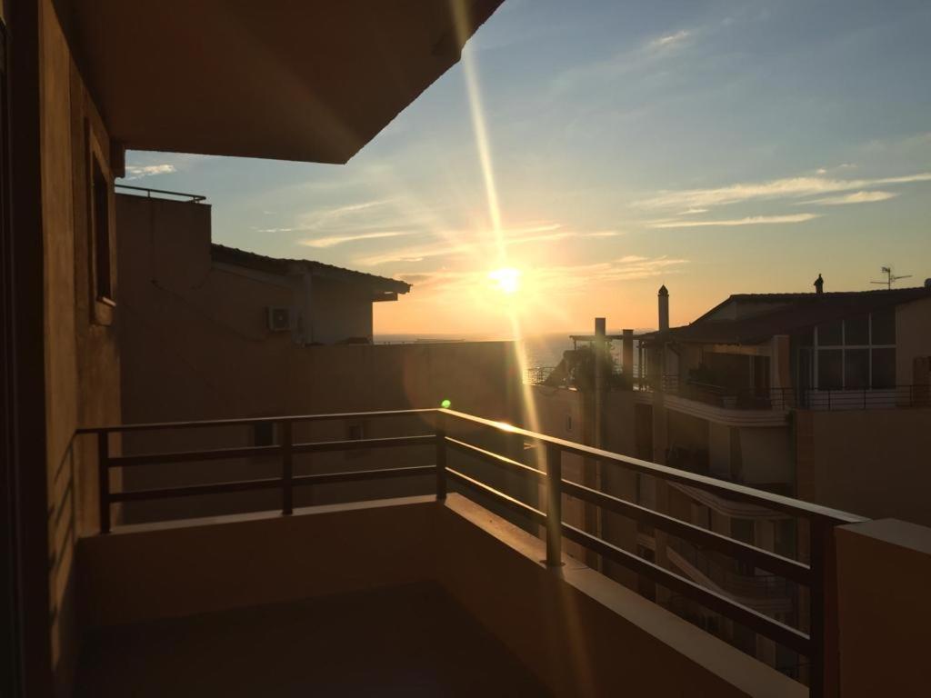 Rezidenca E Kalter Apartments Sarandë Rum bild